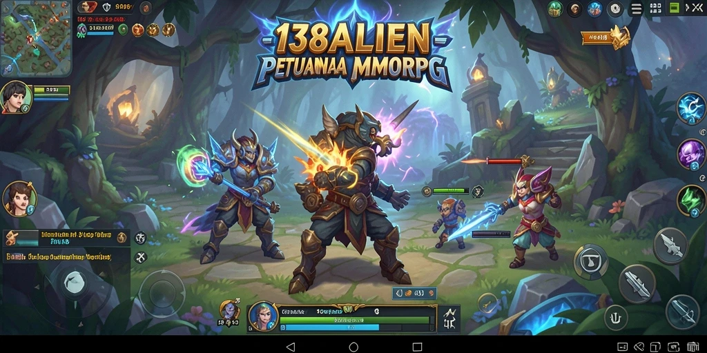 Tampilan gameplay seru dalam dunia 138ALIEN yang menakjubkan.