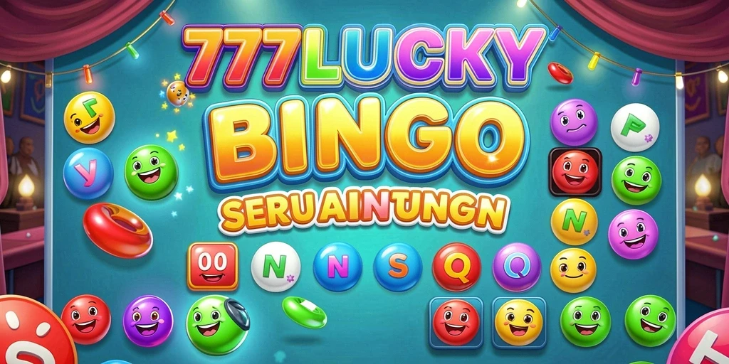 Tampilan game Bingo yang menegangkan di 777LUCKY.