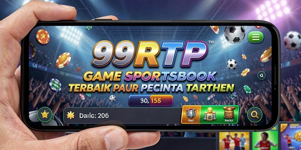 Screenshot utama 99RTP menampilkan aksi taruhan olahraga secara langsung.