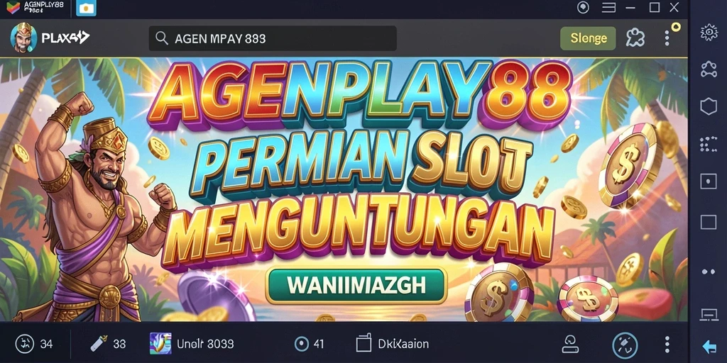 Tampilan gameplay Slot AGENPLAY88 yang memikat dan interaktif.