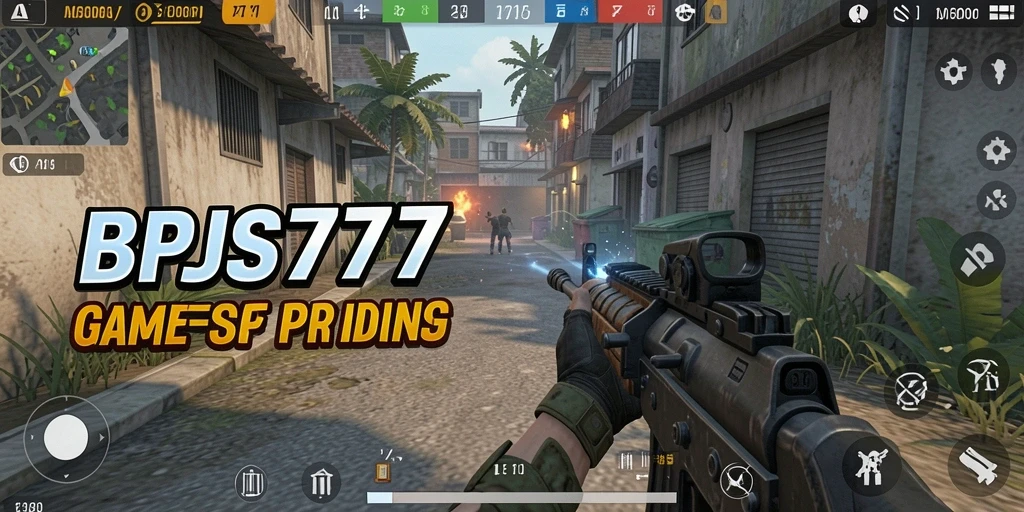 Tampilan mendebarkan gameplay FPS BPJS777.