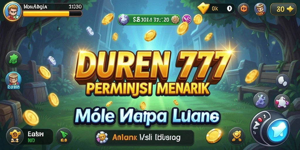 Screenshot gameplay DUREN777 yang menunjukkan aktivitas Idle yang menarik.