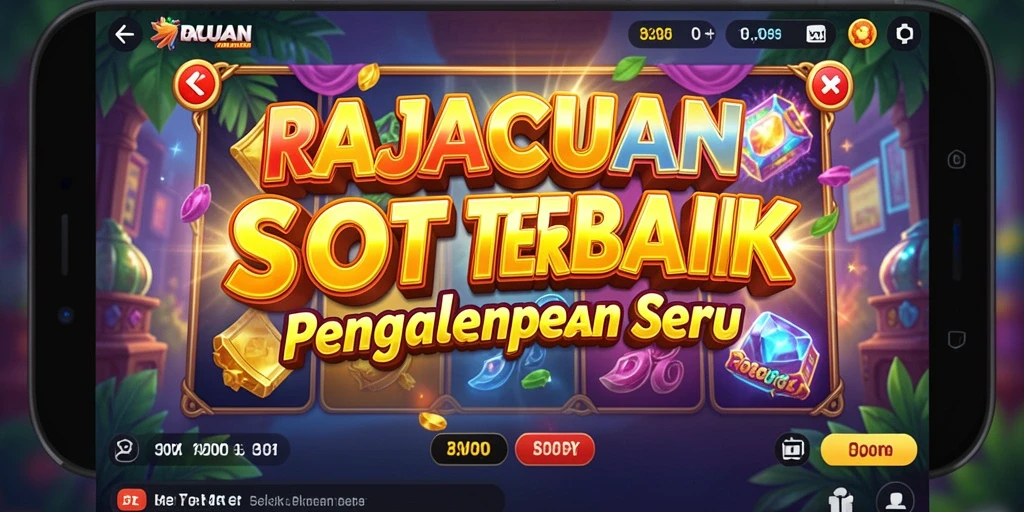 Tampilan menarik gameplay Slot di RAJACUAN yang seru.