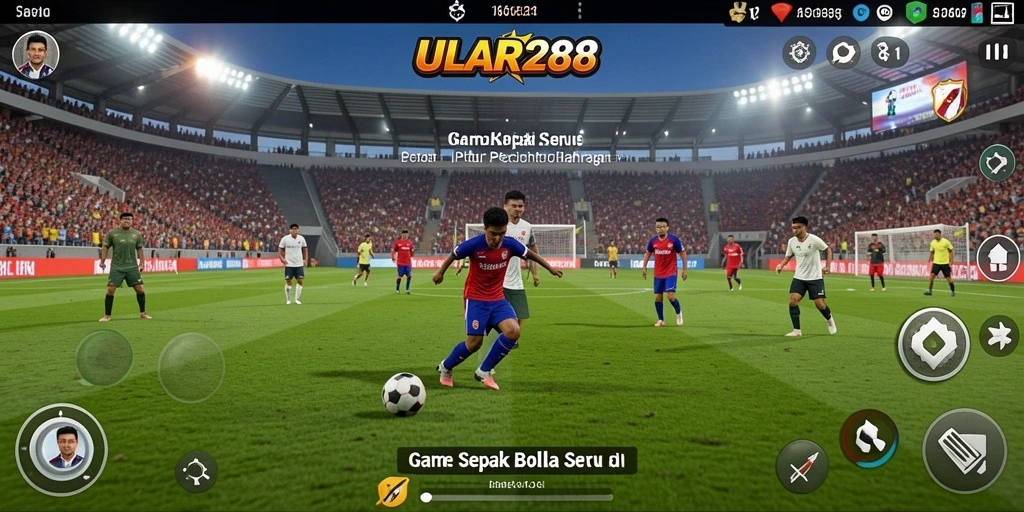 Tampilan utama gameplay ULAR288 saat bertanding melawan pemain lain.